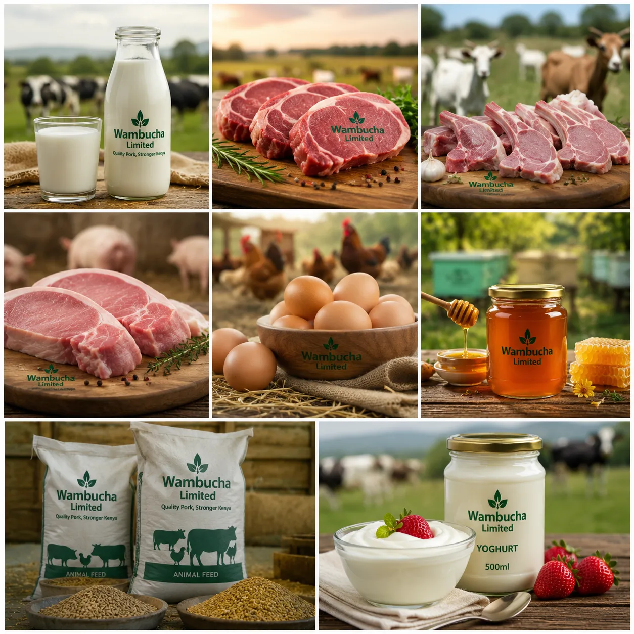 Premium photography of farm products